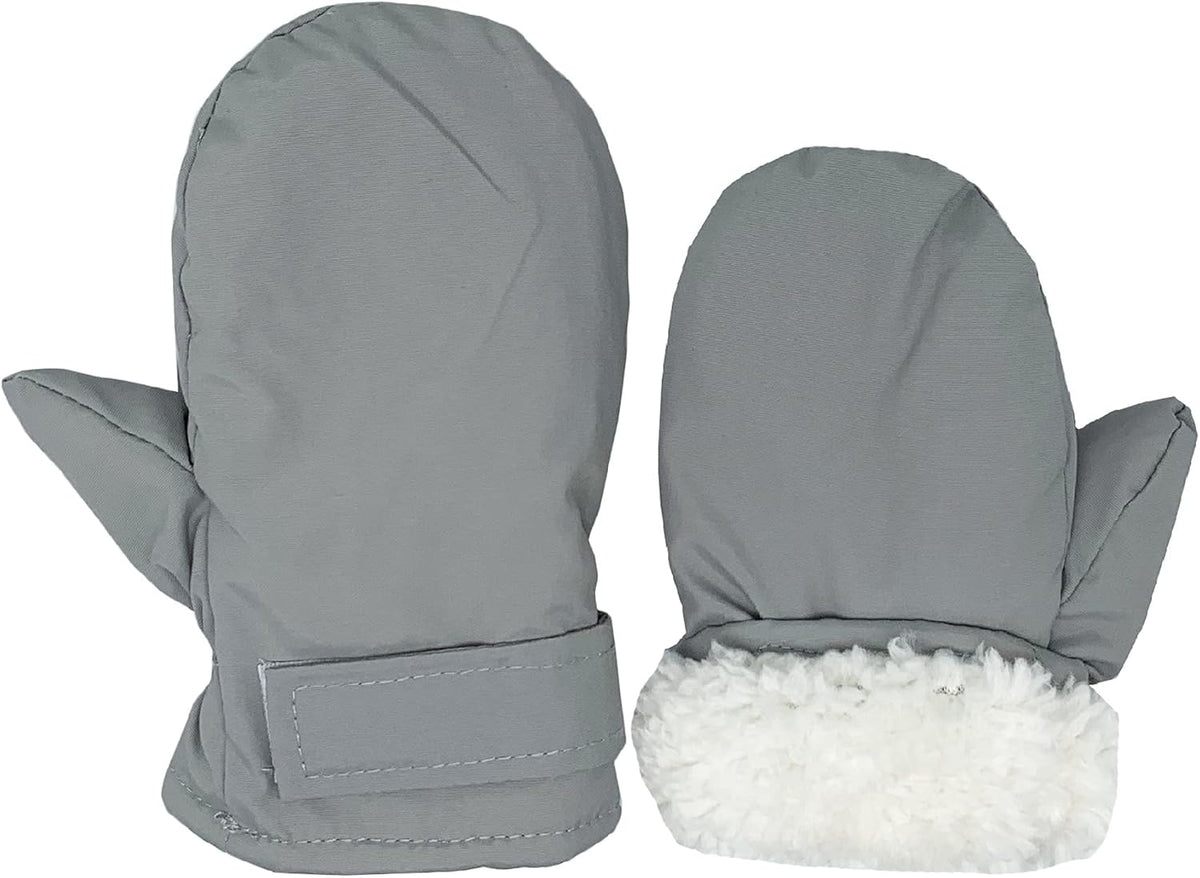 Toddler Gloves Kids Mittens Winter Warm Lined Fleece Gloves Waterproof Snow Baby Mitten for Boys