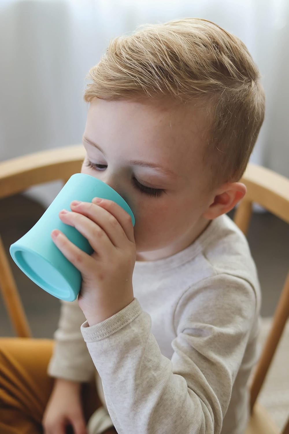 otterlove Silicone Baby & Toddler Training Cup - Pediatric OT Approved - 100% Platinum Pure LFGB