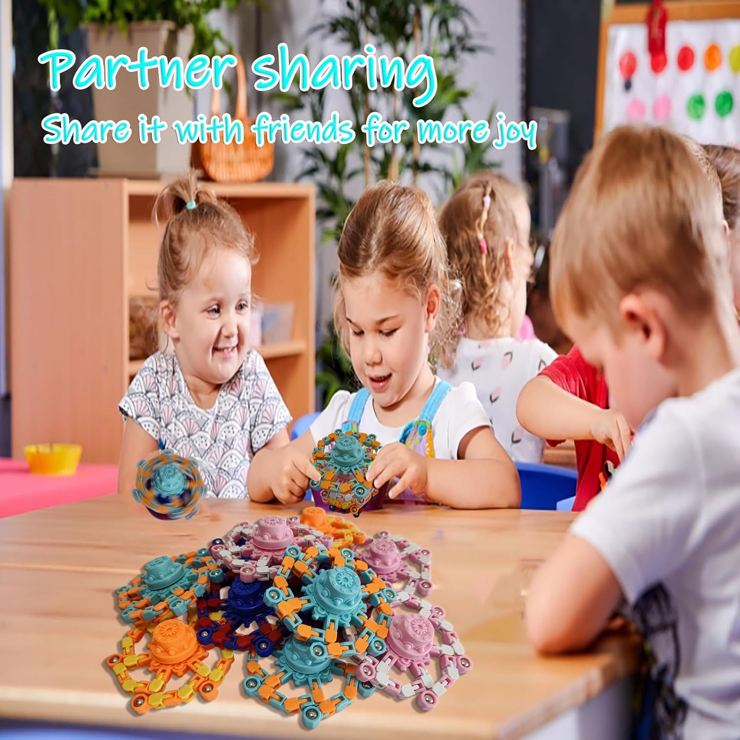 16 Pcs Fidget Spinner Toys Party Favors Goodie Bag Stuffers Gifts,Transformable Robot Fingertip