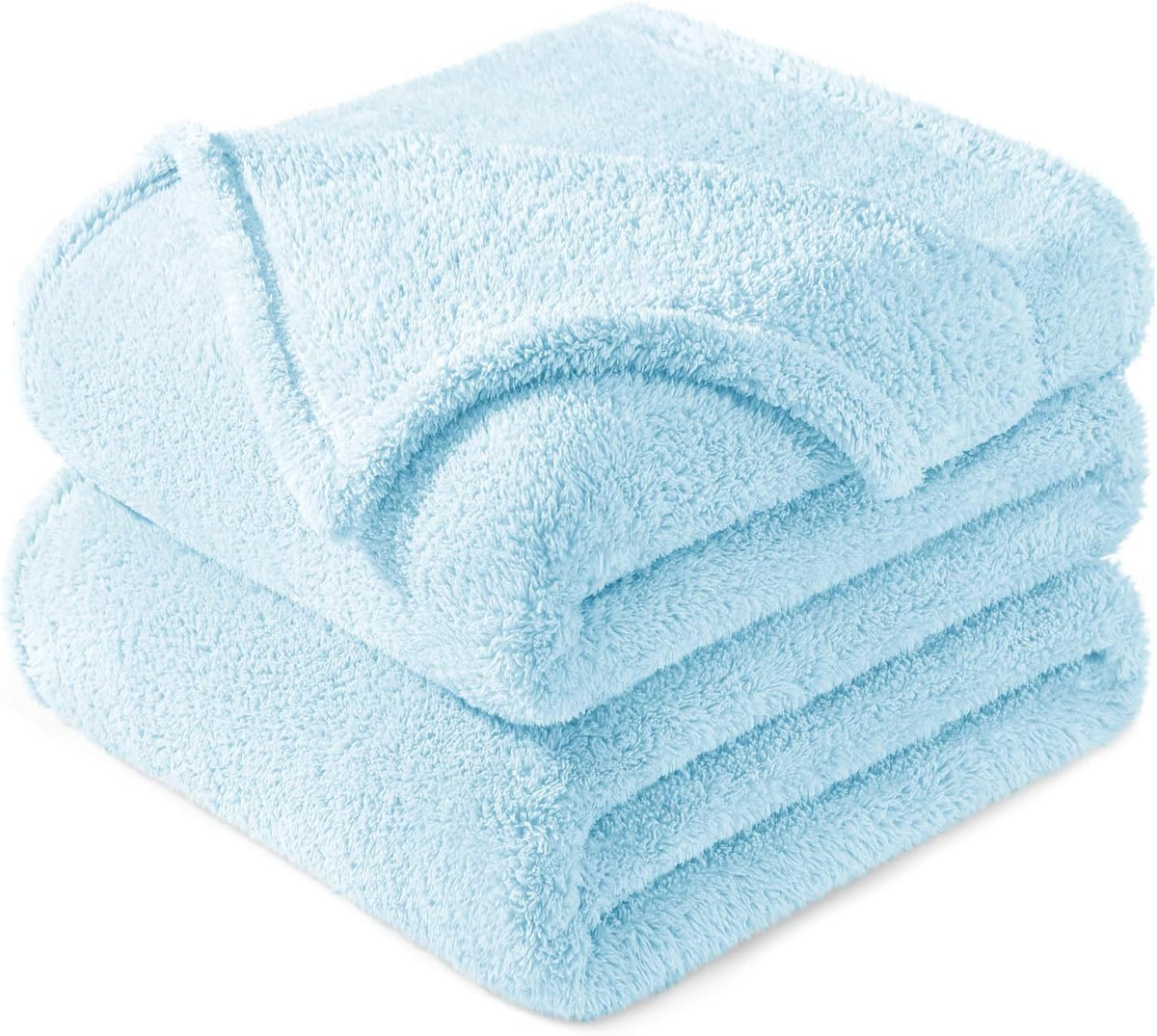 Exclusivo Mezcla King Size Flannel Fleece Blanket, Super Soft Velvet Plush Bed Blanket, Fuzzy Cozy