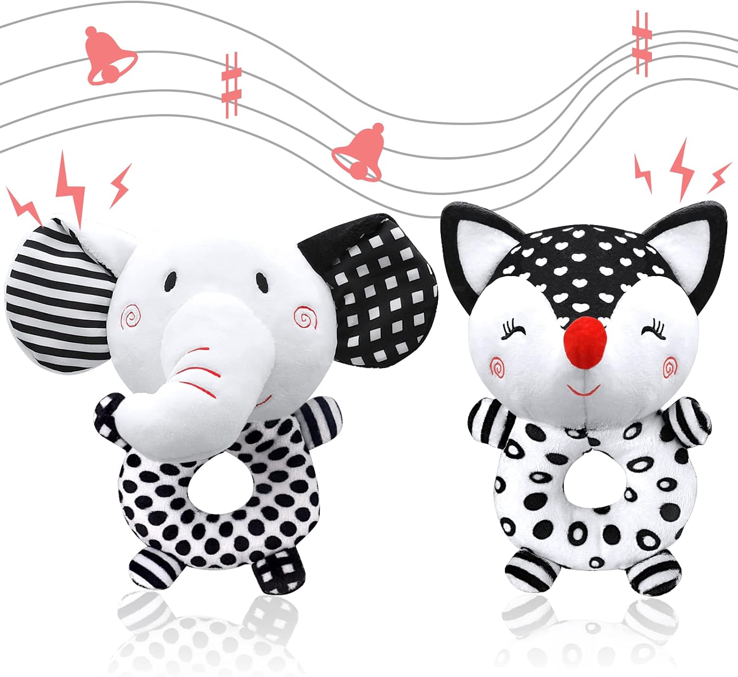 Baby Rattles 0-6 Months Newborn Toys Baby Toys 0-6 Months Rattles for Babies 0-6 Months Infant Toys