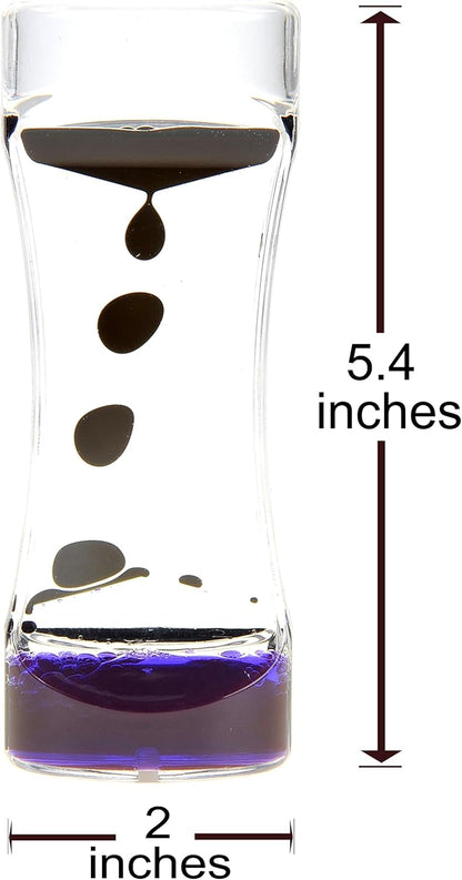 PowerTRC Liquid Motion Bubbler, Relaxing and Calming for Anxiety, Autism & ADHD Fun Bubbler Timer