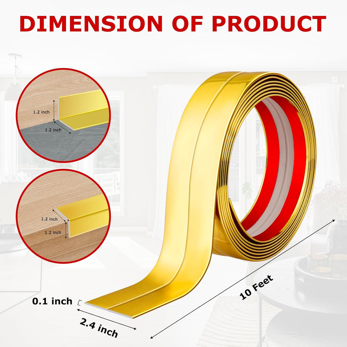 Flexible Wall Corner Protector Moulding Trim Peel and Stick Wall Corner Guards Edge Protector Self