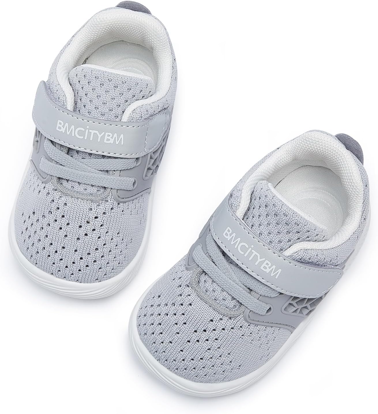 BMCiTYBM Baby Boy Girl Shoes Breathable Mesh Walking Shoes Lightweight Non-Slip Sneakers Infant