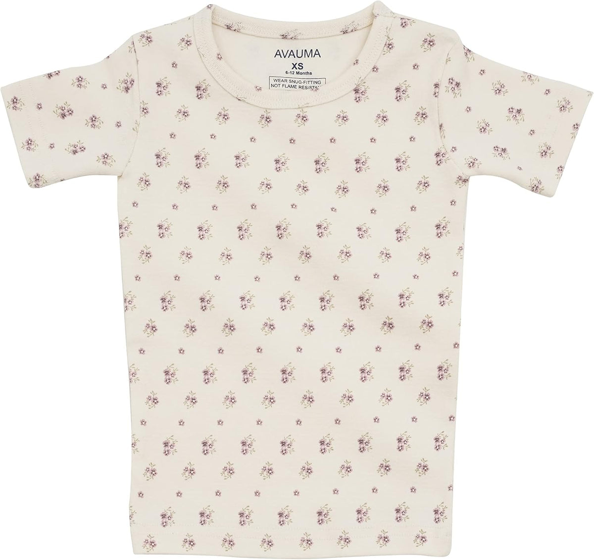 AVAUMA Baby Boys Girls Pajama Set 6M-7T Kids Cute Toddler Snug fit Pattern Design Pjs Cotton