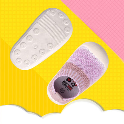 Baby First-Walking Shoes 1-4 Years Kid Shoes Trainers Toddler Infant Boys Girls Soft Sole Non Slip