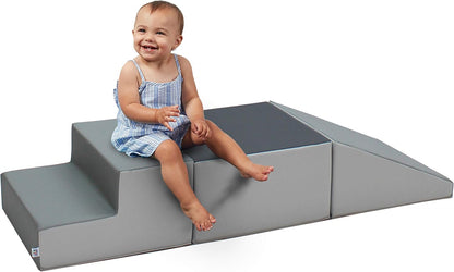 Factory Direct Partners 11618-GYLG SoftScape Toddler Playtime Climber, Indoor Active Play Structure
