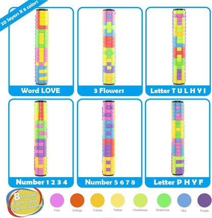 R.Y.TOYS Rotate and Slide Puzzle-Design Patent,Fidget Toys(Restore Order/Create Patterns) 8