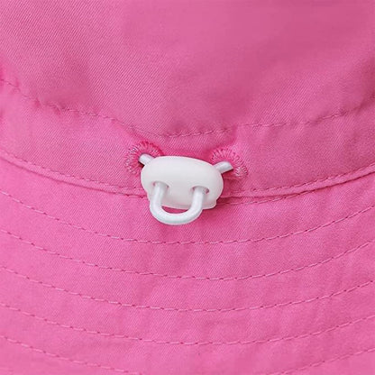 55cube Toddler Sun Hat Beach Bucket Hat for Girls Boys Toddlers