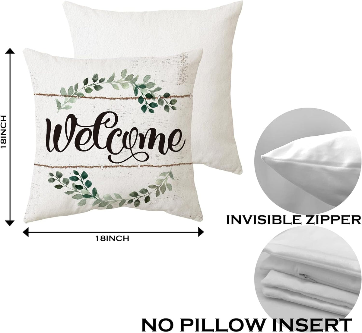 Sidhua Farmhouse Dinosaur Dino Themed Pillowcase Decorations for Home, I Just Freaking Love