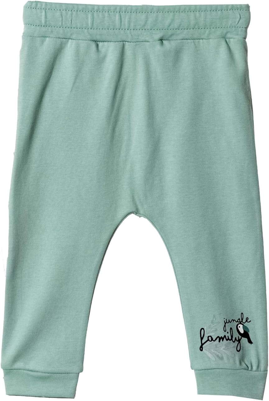 Toddler and Baby Unisex Pants 2-Pack -Baby Pants 0-3 Months to 18-24 Months Baby Cotton Sweatpants