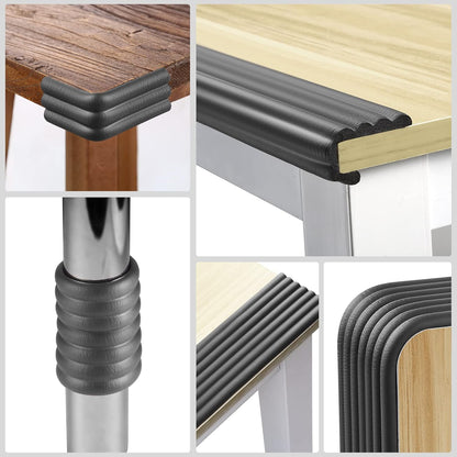 Baby Proofing Edge Corner Protector, 16.4 ft Edge Guards Padding with 3M Adhesive, Extra-Wide Soft