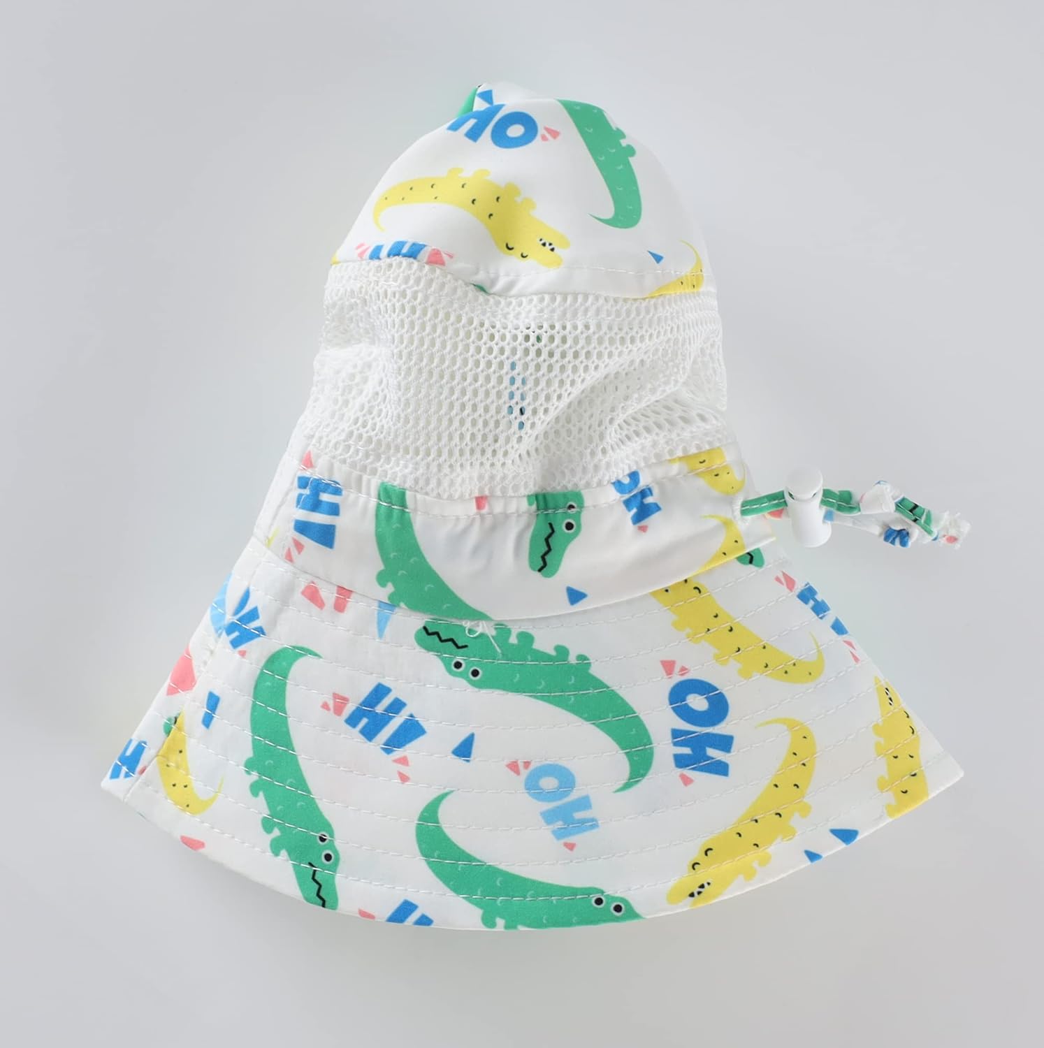 Home Prefer UPF50+ Wide Brim Sun Hat Boys Girls Sun Protection Hat Zoo Beach Swim Safari Bucket Hat