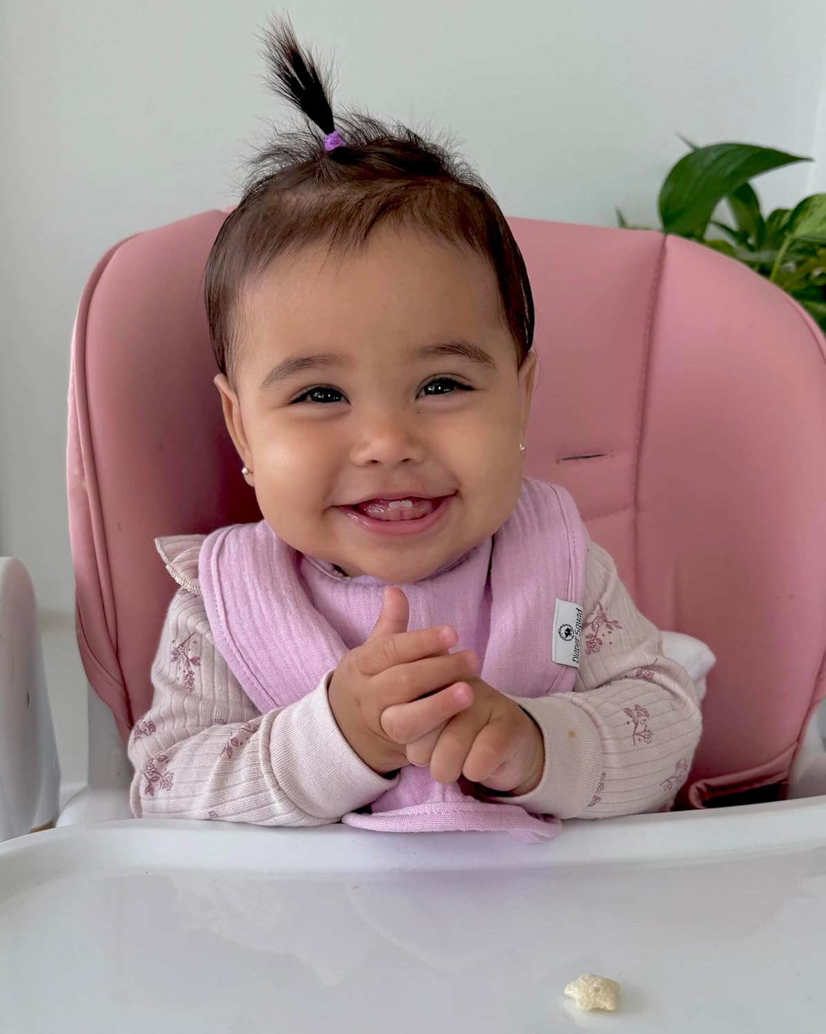 DiaperSquad's Baby Bibs for Drooling and Teething, Bibs for Boys, Baby Girl - Solid Cotton Baby