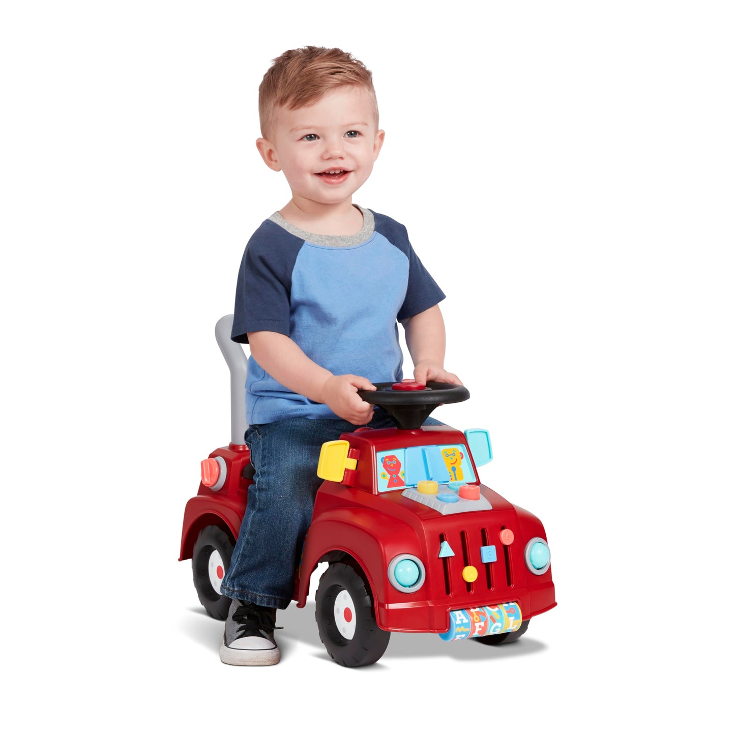 Radio Flyer Tinker Truck, for Toddlers 1-3, Toddler Ride On Toys