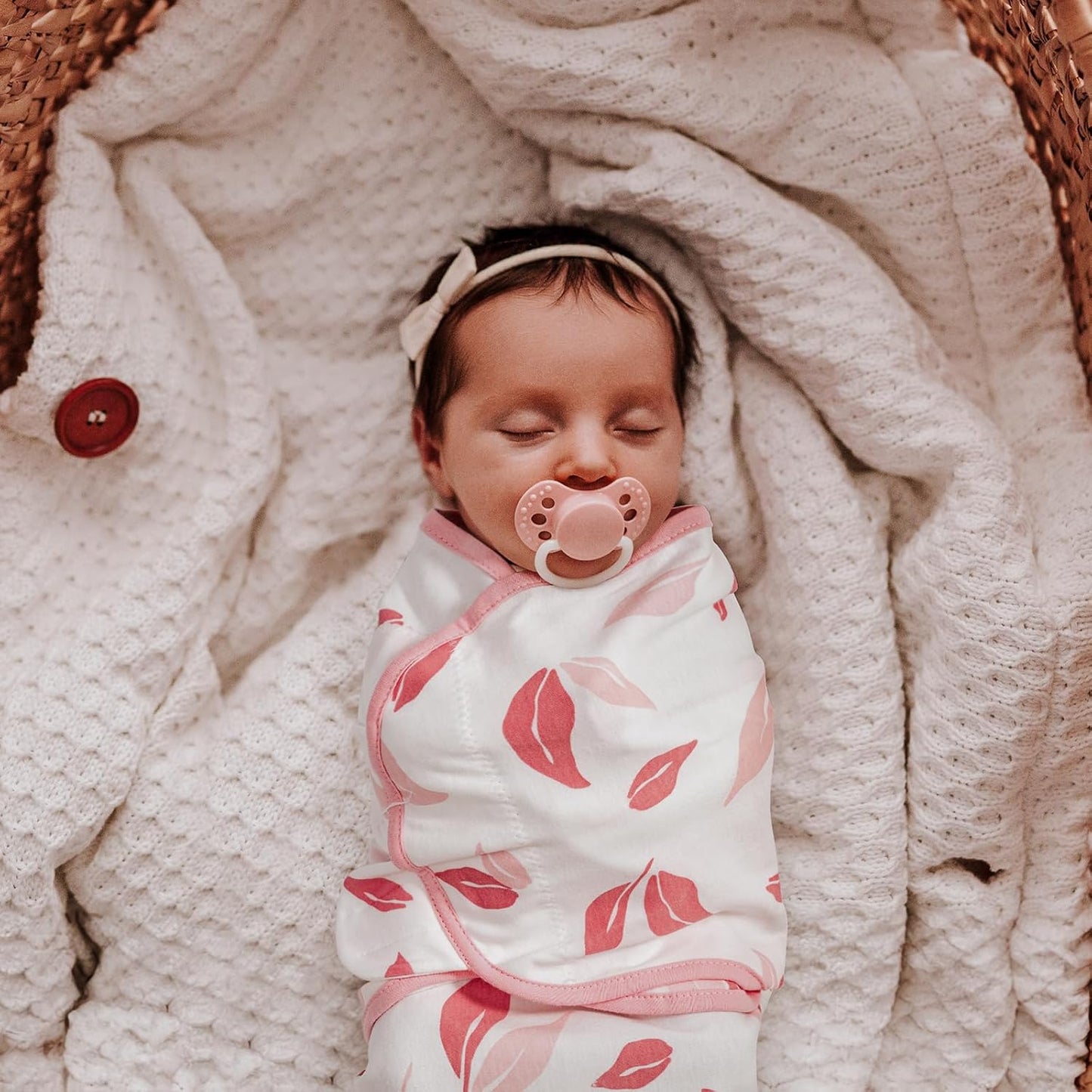 GLLQUEN BABY Girl Swaddles 0-3 Months - 3 Pack Baby Swaddles Sack for Newborn, Infant Sleep Sack