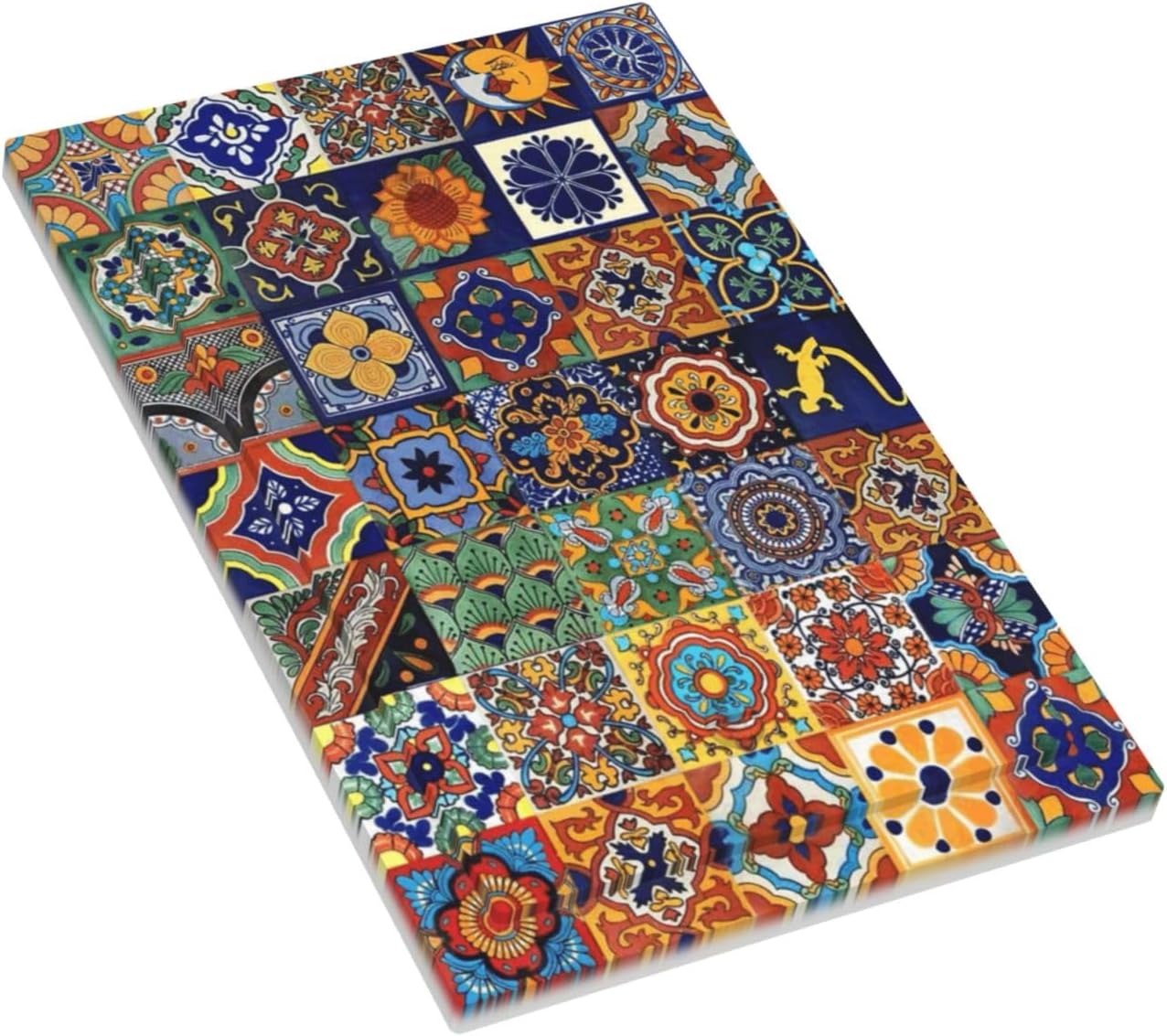 Talavera Mexican Tiles Traditional Color Decoration Print Light Switch Cover Plate 1 Gang No Device