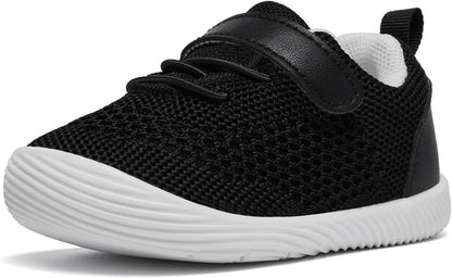 MORENDL Toddler Sneakers Baby Boys & Girls Barefoot Shoes Lightweight Breathable Walking Running