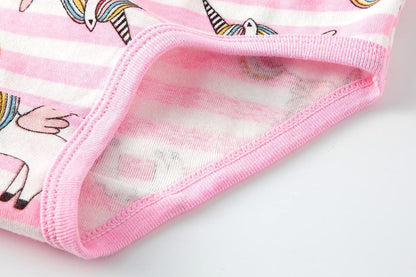 Barara King Little Girls' Soft Cotton Underwear Toddler Undies Kids panties