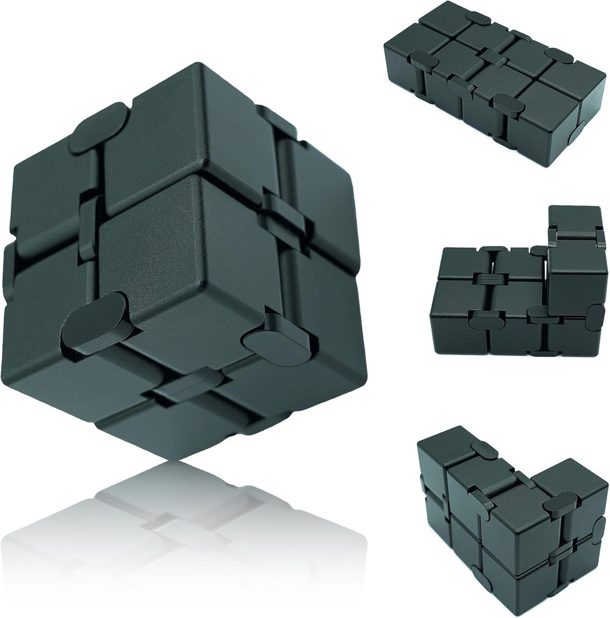 Easter Basket Stuffers, Infinity Cube Fidget Toys for Adults Kids Teens, Metal Fidget Toys, Anti