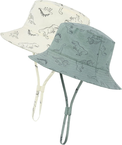 Durio Baby Bucket Sun Hat Toddler Hats Summer Beach Hat UPF 50+ Sun Protection Bucket Hats for Kids
