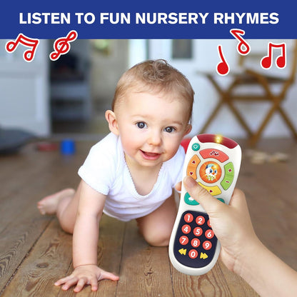 My Remote, My Program – Baby Remote Control Toy for 6 Months Old and Up – 20 Unique Learning Remote