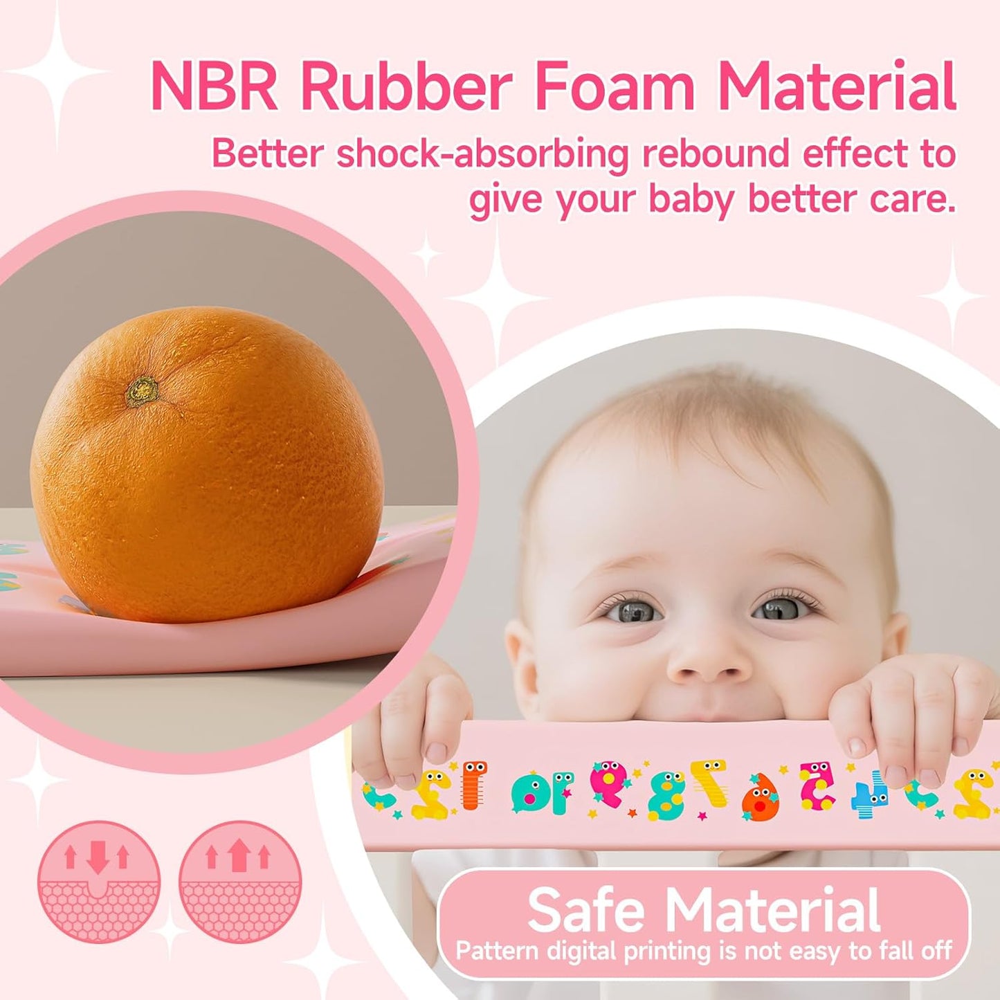 Edge Protector for Baby 6.5ft Soft Protective Foam Cushion Furniture Edge and Corner Guards Baby