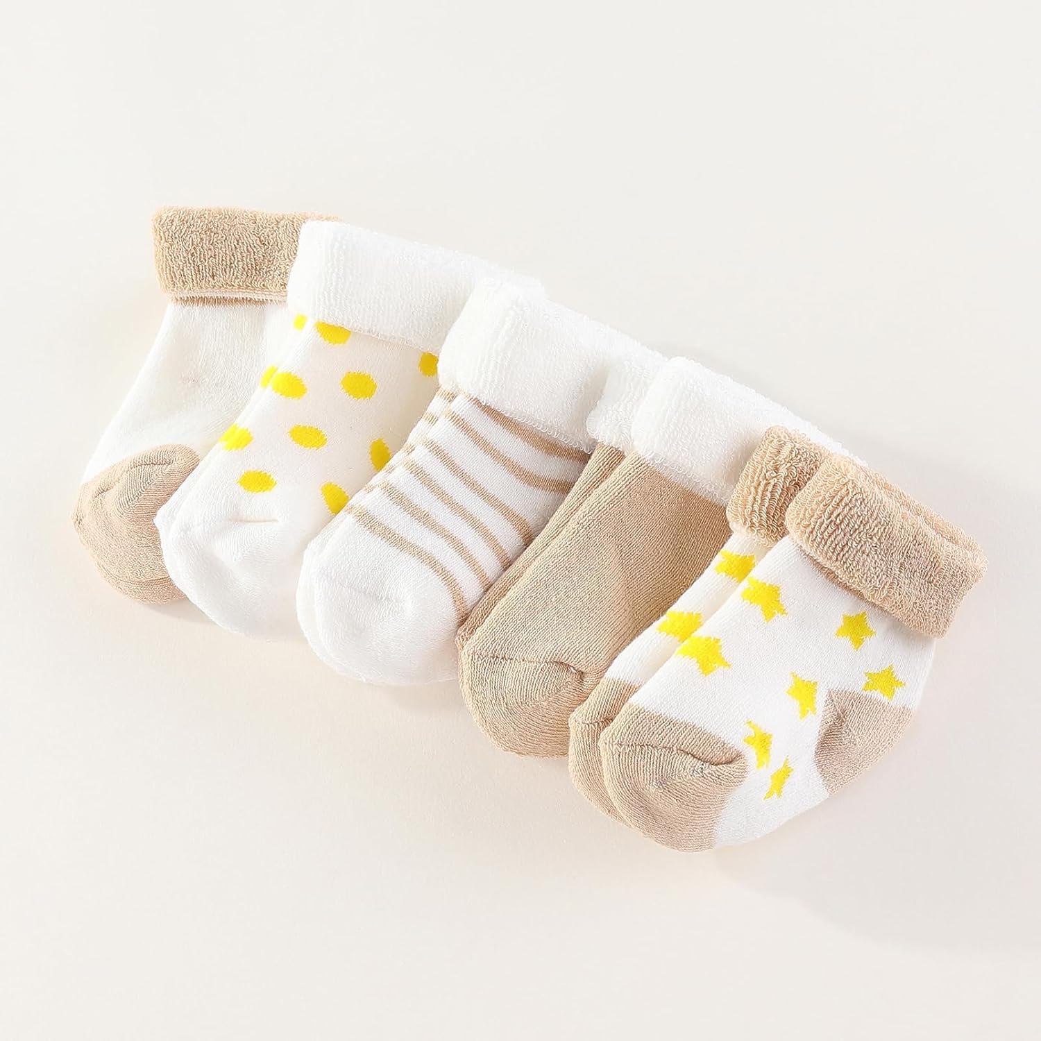 Baby Hats Mittens and Socks Set Cotton Newborn Hat Beanie Soft Infant Girls Boys Caps Gloves 0-6