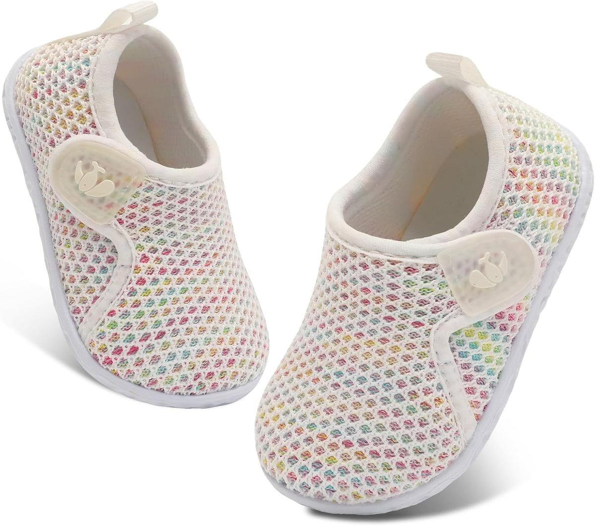 FEETCITY Baby Boys Girls First Walking Shoes Infant Sneakers Crib Shoes Breathable Lightweight Slip