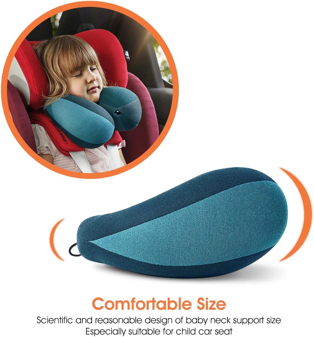 INFANZIA Chin Supporting Travel Neck Pillow, Comfortably Supports and Helps Support Head and Neck