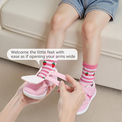 Toddler Wide Toe Box Barefoot Shoes Boys Girls Sneakers Zero Drop Kid Tennis Running Shoes