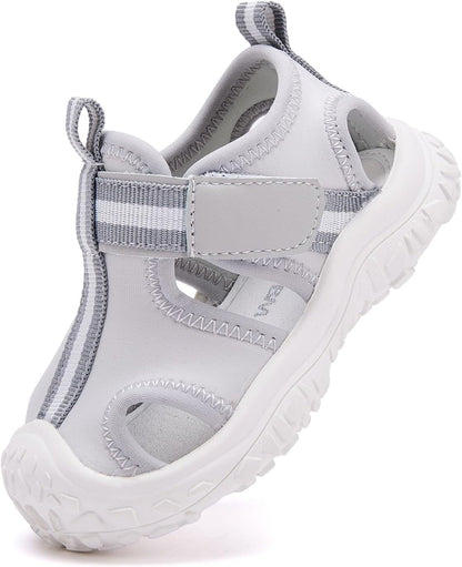 BMCiTYBM Baby Boy Girl Closed Toe Summer Sandals Lightweight Shoes Infant Non-Slip First Walking