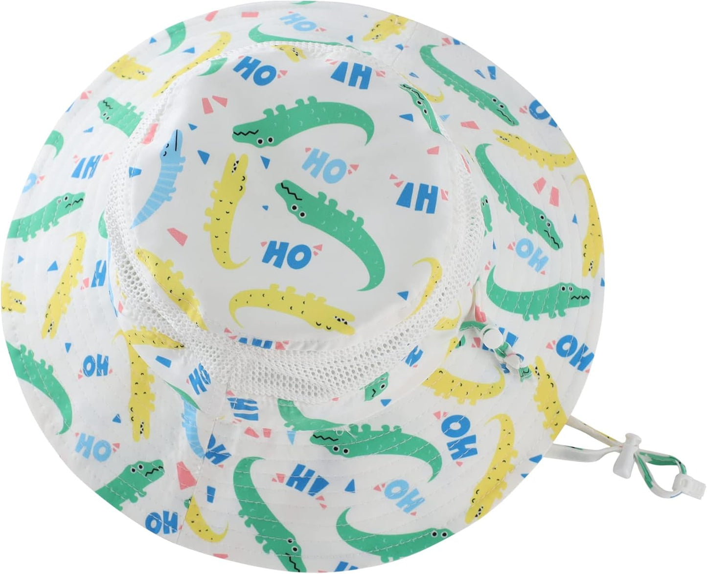 Home Prefer UPF50+ Wide Brim Sun Hat Boys Girls Sun Protection Hat Zoo Beach Swim Safari Bucket Hat