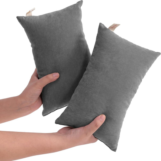 NTBAY Tiny Pillows, Down Alternative 7"x11" Microfiber Mini Pillow for Travel, Pets, Soft Machine