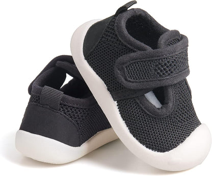 Baby First-Walking Shoes 1-4 Years Kid Shoes Trainers Toddler Infant Boys Girls Soft Sole Non Slip