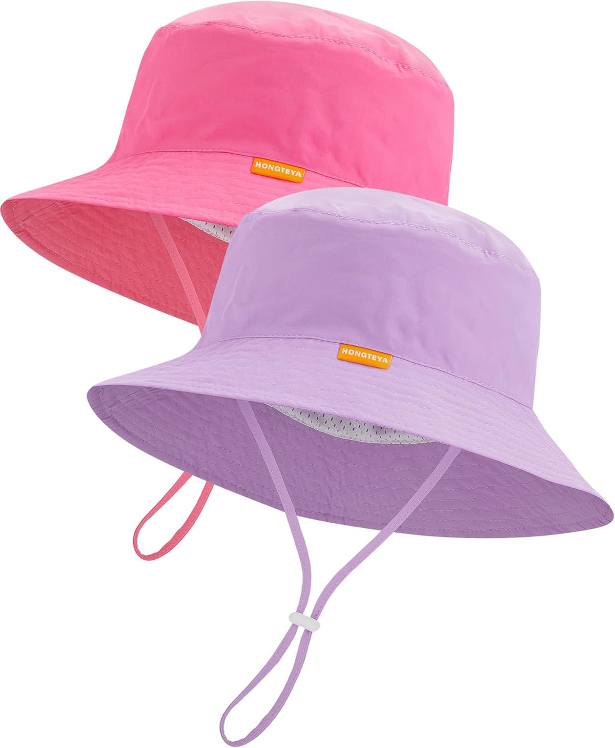 Baby Sun Hat Kids Summer UPF 50+ Toddler Bucket Hat Wide Brim Adjustable Beach Hats for Boys Girls