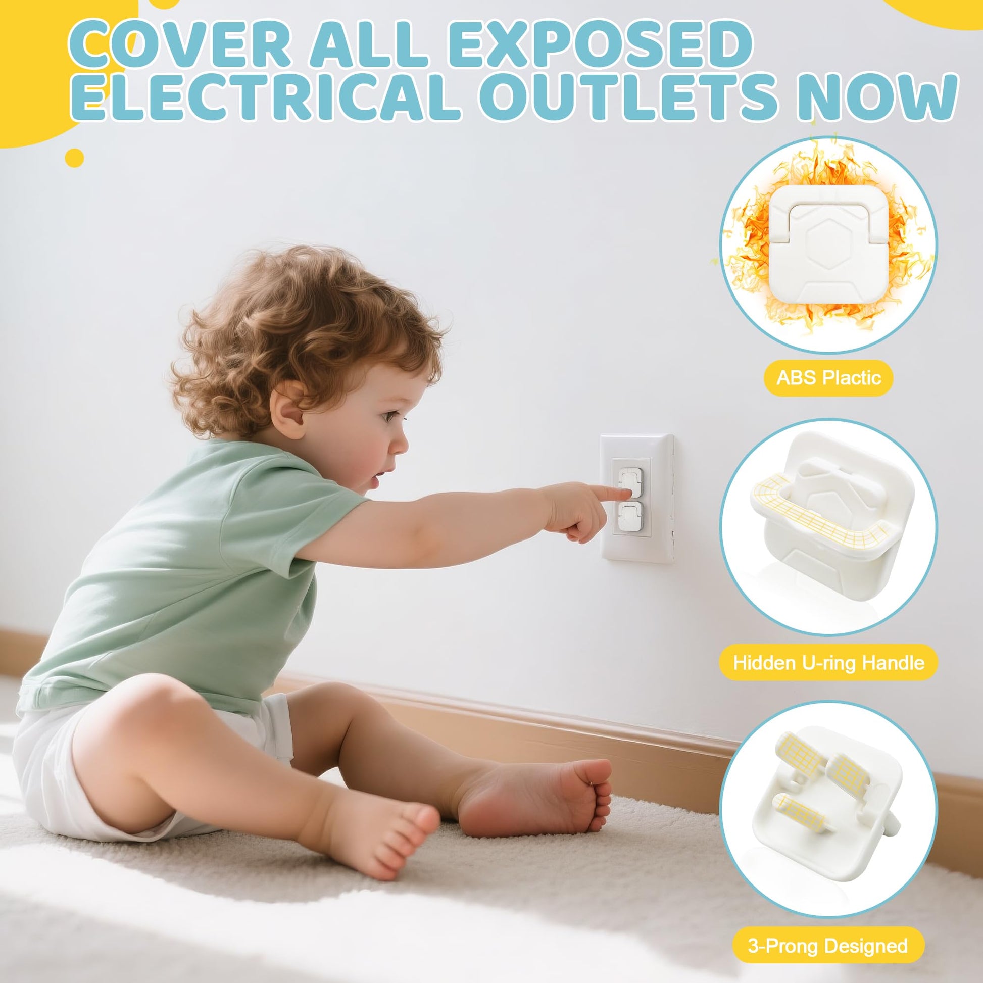 4our Kiddies 56-Piece Baby Proofing Kit & Child Safety Essentials