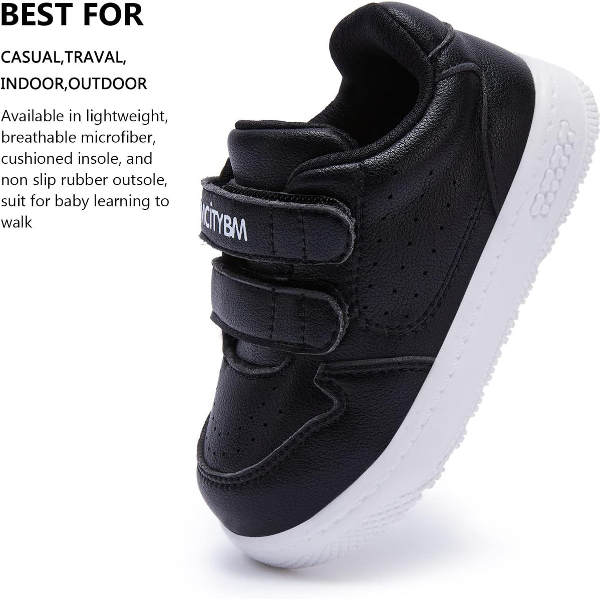 BMCiTYBM Baby Shoes Infant Boy Girl First Walker Shoes Toddler Walking Shoes Lightweight Non-Slip