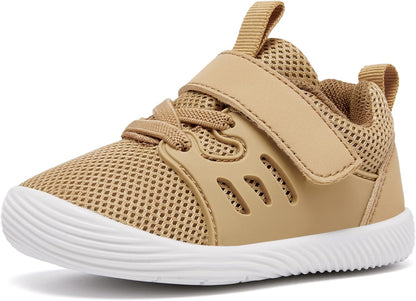 MORENDL Toddler Sneakers Baby Boys & Girls Barefoot Shoes Lightweight Breathable Walking Running