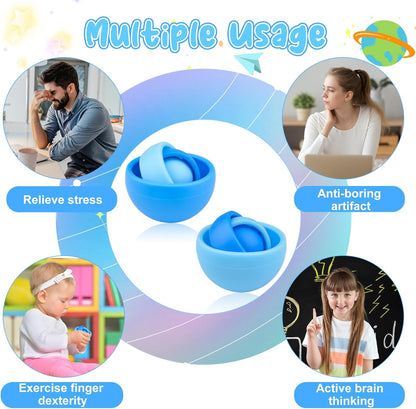 Fidget Toys Adults, Fidget Gyro Toys for Kids, Gift Ideas for Boys Girls 8-12 Teens Halloween New