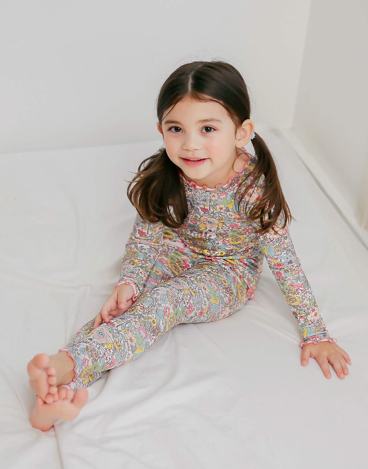 VAENAIT BABY 6M-12Y Kids Unisex Girls & Boys Soft Comfy Modal Tencel Sleepwear Pajamas 2pcs or 4pcs