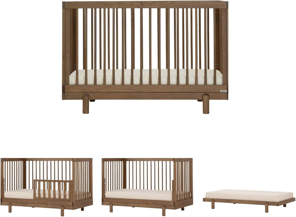 dadada Baby Bliss 4 in 1 Convertible Crib to Toddler Bed & Floor Bed – Made in Italy, GREENGUARD