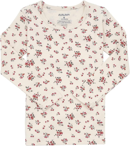 AVAUMA Baby Boys Girls Pajama Set 6M-7T Kids Cute Toddler Snug fit Pattern Design Pjs Cotton