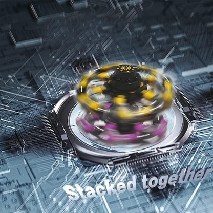 6 Pcs Deformable Robot Fidget Spinners Toys for Party Favor, Transformable Fingertip Spinner for