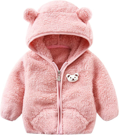 Baby Boy Fleece Jacket Girl Winer Clothes Coat Toddler Boy'S Clothing Sweater