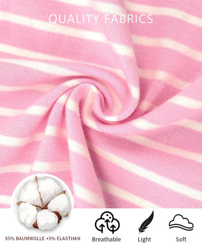 Jimonda Baby Rompers Cotton Baby Boys Baby Girls Short Sleeve Sleepers Pjs Two Way Zipper One-piece