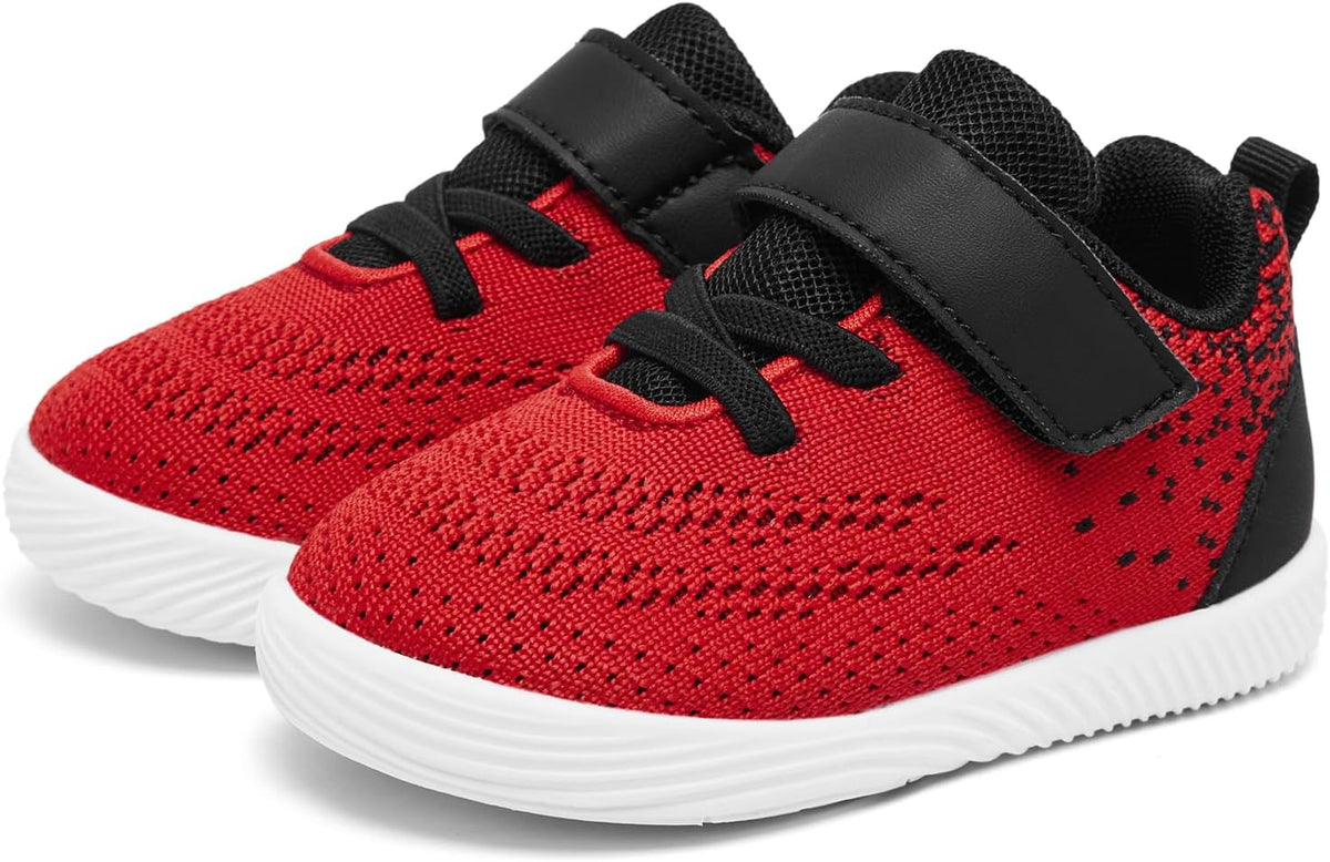 MORENDL Toddler Sneakers Baby Boys & Girls Barefoot Shoes Lightweight Breathable Walking Running