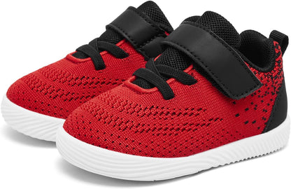 MORENDL Toddler Sneakers Baby Boys & Girls Barefoot Shoes Lightweight Breathable Walking Running