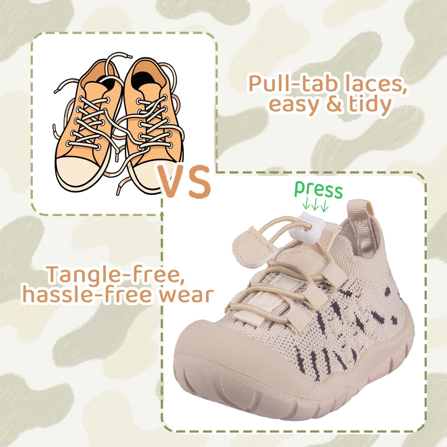 Baby First-Walking Shoes 1-4 Years Kid Shoes Trainers Toddler Infant Boys Girls Soft Sole Non Slip