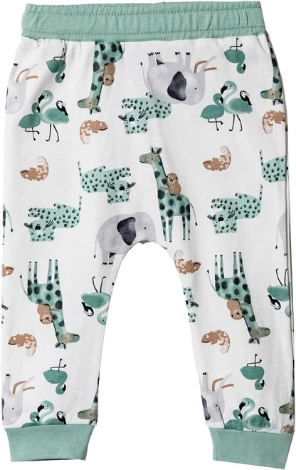 Toddler and Baby Unisex Pants 2-Pack -Baby Pants 0-3 Months to 18-24 Months Baby Cotton Sweatpants